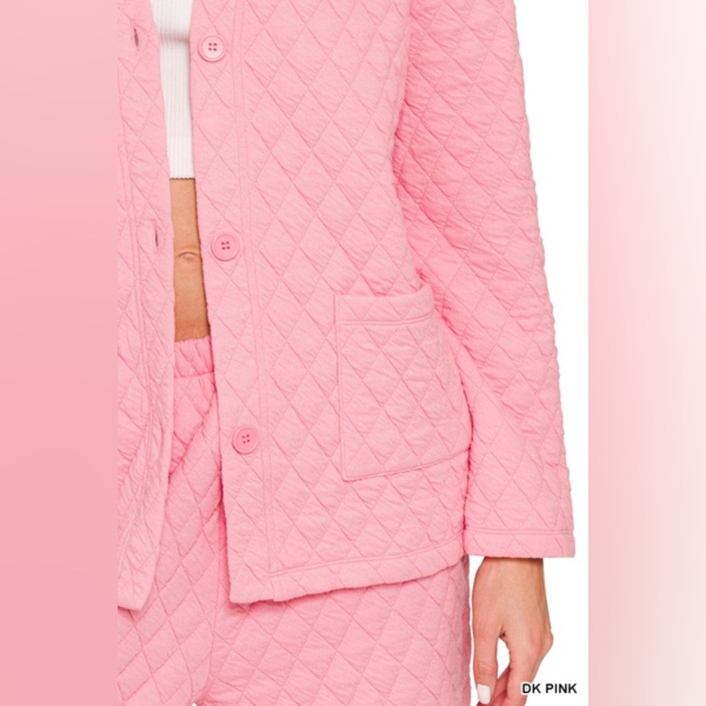 Z23 Zenana C13 QUILTED JACKET AND PANTS SET - Picture 6 of 12
